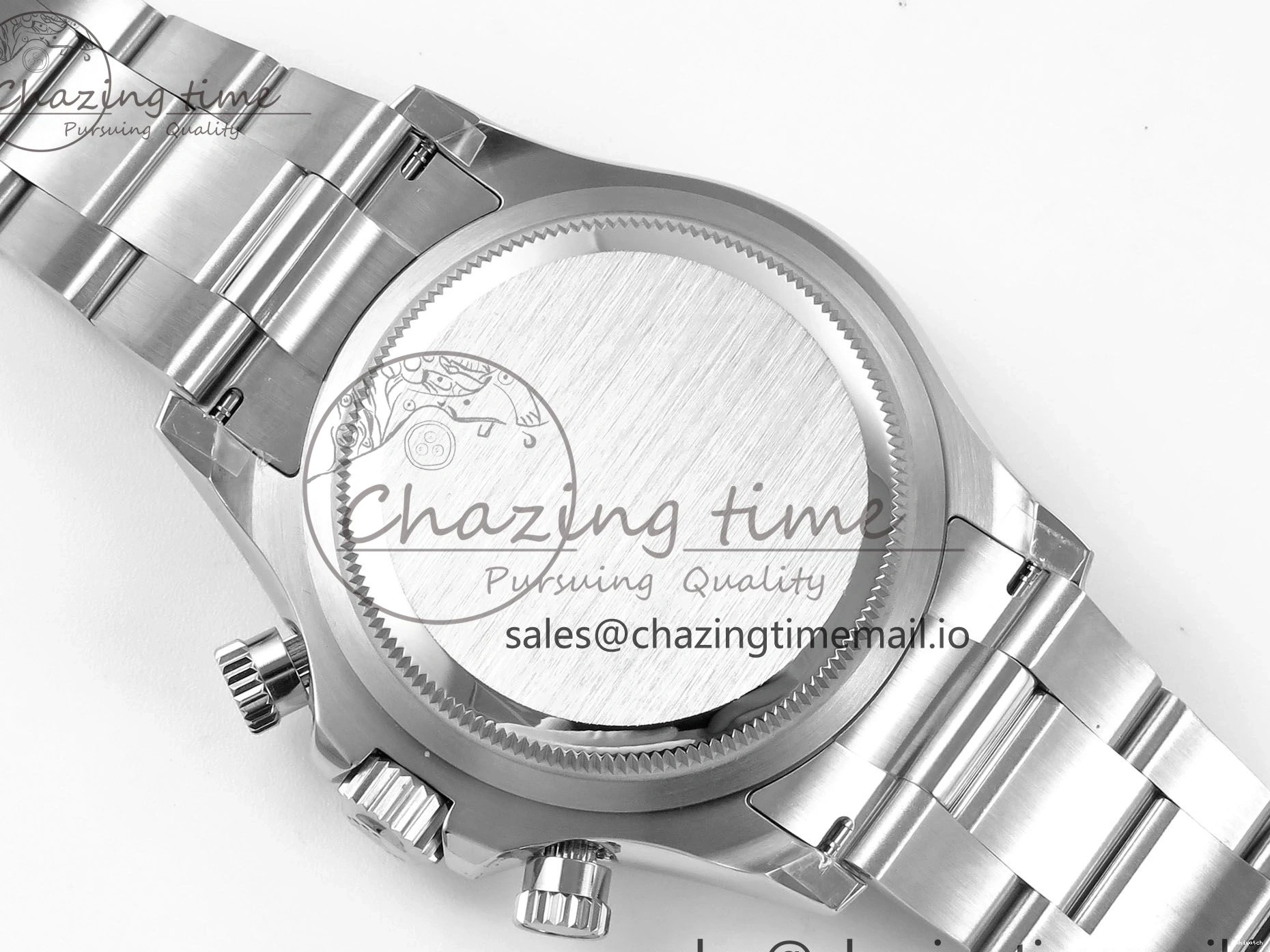 SH4131 QF on Black Edition Strap 126500 SS Daytona Bracelet 1:1 Best V5 Dial 0302